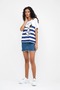 Women's Oversized Crew Neck Short Sleeve T-Shirt - 2