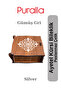 Ayetel Kürsi Stainless Steel Adjustable Unisex Bracelet with Wooden Box - Silver Gray - 6