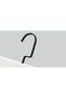 Wooden (Black Hook Lama) Pants and Skirt Hangers with Latches, White Color, 24 Pieces - 3