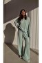 Mint Basic Örme Oversize Kadın Ev Giyim Takım - 3