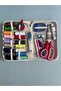 FABRICWORKS Portable Sewing Kit – Travel Sewing Set with Threads, Needles & Scissors - 4