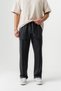 Men's Washed Baggy Sweatpants with Elastic Waist and Laces, Dirty Stitched Design
