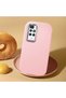 Redmi 10 Compatible Camera Protected Pink Soft Silicone Phone Case Patterned - 2