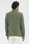 Arunte Men's Green Linen Look Slim Four Seasons Wearable Slim Fit Blazer Jacket - 8