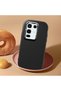 Infinix Note 50/Note 50 Pro Compatible Black Silicone Case with Shock-Absorbing Camera Protections - 2