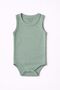100% Organic Cotton Jacquard Athlete Baby Bodysuit
