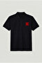 Cotton Lu Polo Neck Black Short Sleeve Pharmacy/Pharmacist T-Shirt Pharmacy Technician Jersey