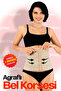 Agraflı High Waist Corset Abdominal Shaping / Sculpting Waist Daily Use Women's Corset Form 2040