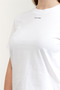 Ss 20S Classic Logo Tee Women's Crew Neck T-Shirt White - 5