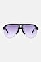 Men PERI10B UV Protection Aviator Sunglasses, Black