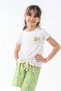 Girls' Set Summer 2-Piece Shorts and T-Shirt Set - 4