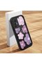 Mi 12 Lite Compatible Luxury and Stylish Flower Leaf Patterned Silicone Phone Case - 2