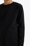 Regular Fit Black Boys' Long Sleeve T-Shirt K1686A6/Bk81 - 4
