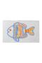 Mixed Fish Embroidery Bath Mat 50X80 cm (S6) - 6