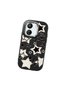 Redmi 13C 4G/5G Compatible Shock-Absorbing Camera Protected Black Silicone Case Star Pattern - 3