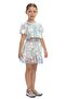 Girl's Glitter Sequin Set of 2 Birthday - Party Set 3-7 Years 36037Pr-Silver - 3