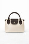 Cream Brown Detailed Vera Model Women's Crossbody Bag and Clutch Bag - 6