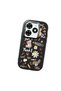 Infinix Smart 8/8 Pro Compatible Shock-Absorbing Camera Protected Black Silicone Case Stylish Printing - 3