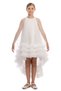 Girl's Layered Tulle Layered Cape Birthday - Party - Graduation Dress 8-14 Years 36125Pr-Ecru - 2