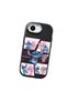 iPhone 16E Compatible Shock-Absorbing Camera Protected Black Silicone Case Stitch Patterned - 3