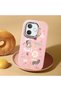 Oppo A5 Pro 4G/5G Compatible Shock-Absorbing Camera Protected Pink Silicone Case Stylish Print - 2