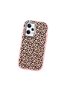 Redmi Note 12 Pro Speed Compatible Shock-Absorbing Camera Protected Pink Silicone Case Leopard Printed I - 3