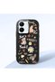 Vivo Y77T/Y78M Compatible Shock-Absorbing Camera Protected Black Silicone Case Stylish Printing