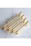 Metal Handle 192 mm Drawer Furniture Kitchen Cabinet Cupboard Handles Gold Gold Flat - 3