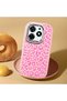 Tecno Spark 10 Pro(Ki7) Compatible Shock-Absorbing Camera Protected Pink Silicone Case Leopard Printed I - 2