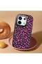 Redmi Note 13 Pro 5g Compatible Shock-Absorbing Camera Protected Black Silicone Case Leopard Printed I - 2
