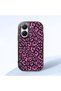 Poco X7 Pro Compatible Shock-Absorbing Camera Protected Black Silicone Case Leopard Printed I