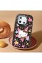Redmi 12C Compatible Shock-Absorbing Camera Protected Black Silicone Case Kitty - 3