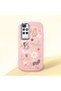 Redmi 10 4g Compatible Shock-Absorbing Camera Protected Pink Silicone Case Stylish Print