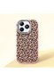 Realme Note 60/60X Compatible Shock-Absorbing Camera Protected Pink Silicone Case Leopard Printed I