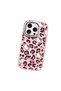 iPhone 16 Pro Compatible Shock-Absorbing Camera Protected Pink Silicone Case Kitty - 4