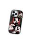 Realme Note 50 Compatible Shock-Absorbing Camera Protected Black Silicone Case Mickey Patterned - 3