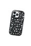 Realme Note 50 Compatible Shock-Absorbing Camera Protected Black Silicone Case Butterfly Patterned - 3