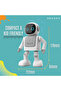 Kids Dancing Robot with Bluetooth Speaker, LED Eyes, App Control, Rechargeable Smart Toy - 4