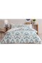 New Season Ranforce P Cotton U Double Duvet Cover Set Elvar Blue - 3