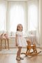 Baby Girl Ribbon Motif and Floral Hair Band Detailed Birthday - Party Dress 6-24 Months 36171Pr-Pe - 7