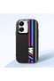 Poco C65 Compatible Shock-Absorbing Camera Protected Black Silicone Case Bmw Patterned