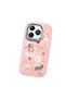 Realme Note 60/60X Compatible Shock-Absorbing Camera Protected Pink Silicone Case Stylish Printing - 3