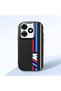 Tecno Spark Go 2024(Bg6) Compatible Shock-Absorbing Camera Protected Black Silicone Case Bmw Patterned