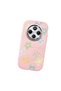 Redmi A4 Compatible Shock-Absorbing Camera Protected Pink Silicone Case Floral Print - 3