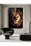 KRAL ASLAN CAM TABLO - 2