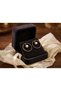 Bronze Authentic Jewelry Marcasite Inlaid Pearl Hoop Model Vintage Women's Earrings - 6