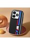 Tecno Spark Go 2024(Bg6) Compatible Shock-Absorbing Camera Protected Black Silicone Case Bmw Patterned - 2