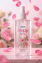 Rose Water Alcohol-Free Moisturizing & Revitalizing Tonic - 350ml with Pink Rose Illustration - 5