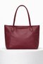 Women's Burgundy Tote Bag – Large Volume Daily Bag Shoulder Bag - 5