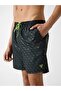New 4g Logo Medium Size Men's Black Swimsuit F6Gt26Wg2A2-Pj1G - 4